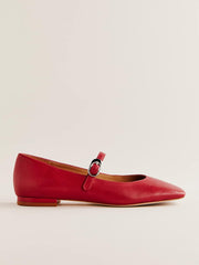 Melissa Mary Jane Flat - Scarlet