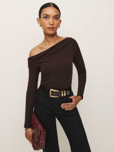 Elio Knit Top - Mole