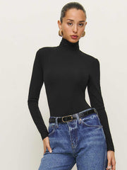 Cordelia Knit Bodysuit - Black