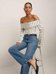 Niri Silk Top - Portofino