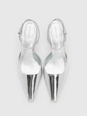 Natasha Pump - Mirror Metallic