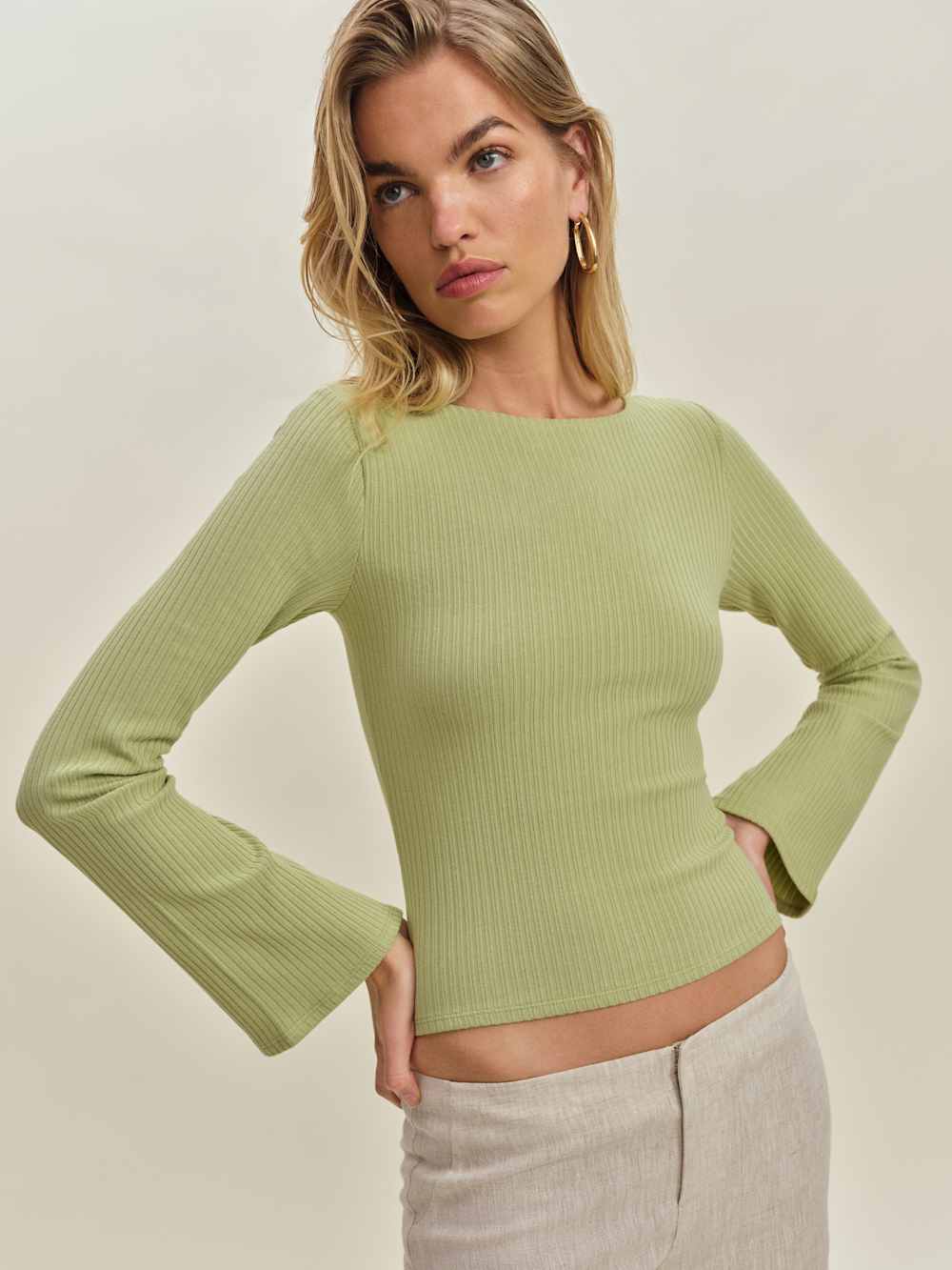 Miller Knit Top - Spearmint