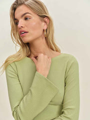 Miller Knit Top - Spearmint