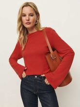 Eternity Knit Top - Sundried Tomato