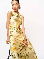 Anaiis Silk Dress - Honeyglow