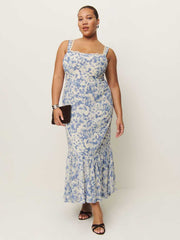 Irisa Dress Es - Larkspur
