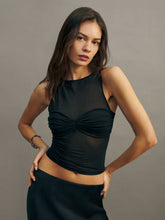Rose Knit Top - Black
