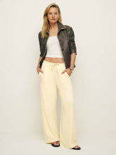 Olina Knit Pant - Custard