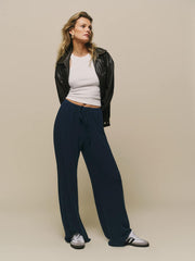 Olina Knit Pant - Midnight