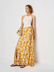 Petites Bella Silk Skirt - Mango