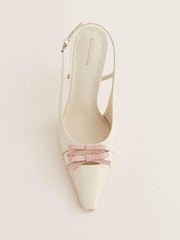 Noreen Slingback Pump - Almond Alabaster