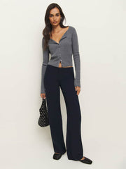 Vida Low Rise Pant - Midnight