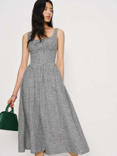Balia Linen Dress - Remy Check