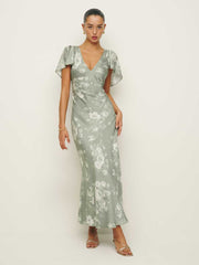 Vida Satin Dress - Vendela