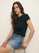 Olive Knit Top - Black