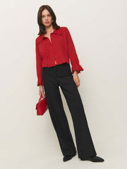 Juni Top - Lipstick