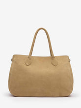 Oversized Patrizia Bag - Hazel Suede