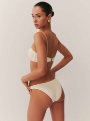 Monaco Bikini Top - Fior Di Latte