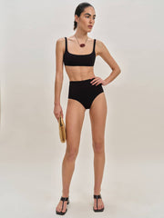 Azure Bikini Bottom - Black