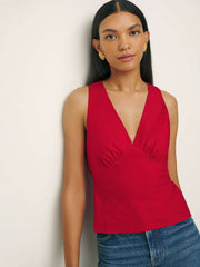 Meg Top - Lipstick