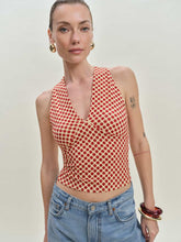 Bowie Knit Top - Pamplona Dot