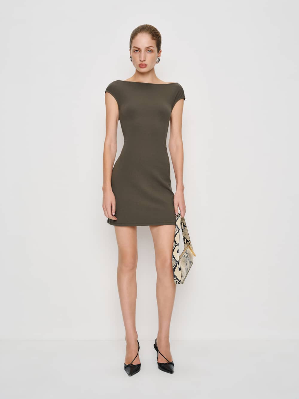 Soleil Knit Dress - Pine Tree