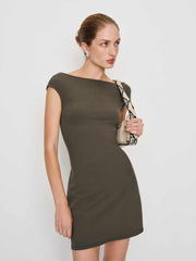 Soleil Knit Dress - Pine Tree