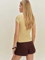 Raelynn Knit Top - Blonde
