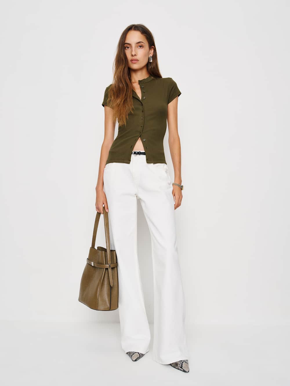 Raelynn Knit Top - Dark Olive