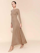 Kori Knit Dress - Beige Sparkle