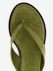 Jessie Thong Sandal - Avocado Suede