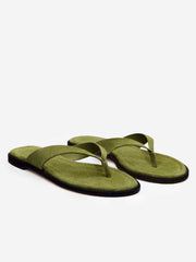 Jessie Thong Sandal - Avocado Suede