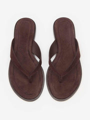 Jessie Thong Sandal - Espresso Suede