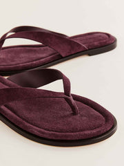 Jessie Thong Sandal - Ruby Suede