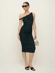 Alycia Knit Dress - Black