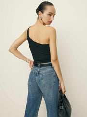 Maddie Knit Top - Black