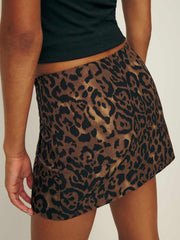 Charchi Skirt - Leopard