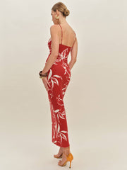 Elise Knit Dress - Tahitian Lily