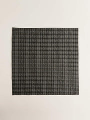 Hattie Headscarf - Taupe Check