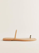 Cassandra Flat Sandal - Buff