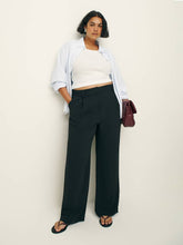 Alex Mid Rise Pant Es - Black