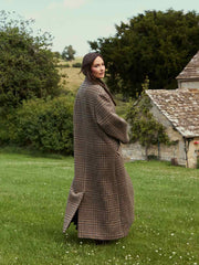 Cotswolds Coat - Toffee Plaid