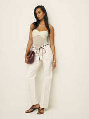 Milly Knit Top - Fior Di Latte