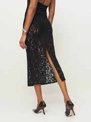Rylee Skirt - Black Lace