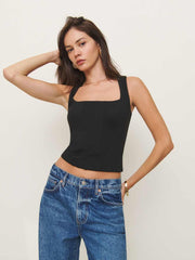 Sienna Knit Top - Black
