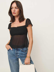 Lucelia Top - Black