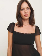 Lucelia Top - Black