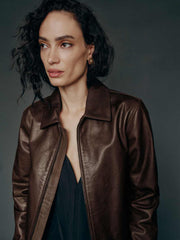 Veda Aimee Jacket - Brown
