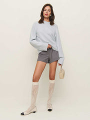 Swedish Stockings Rosa Lace Knee Highs - Ivory