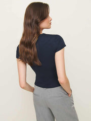 Max Slim Tee - Midnight